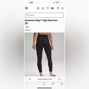 Lululemon Align leggings